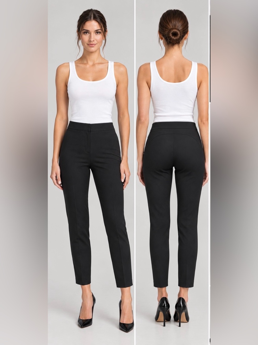 Derek lam Black Ankle Pants M